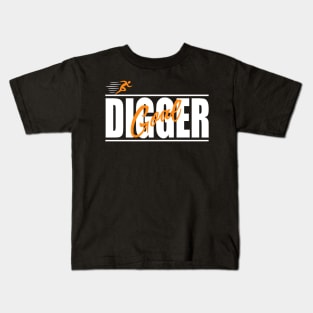 Run Goal Digger Kids T-Shirt